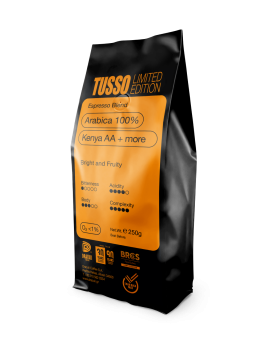 Espresso TUSSO Arabica 100% Limited Edition in beans 250g  